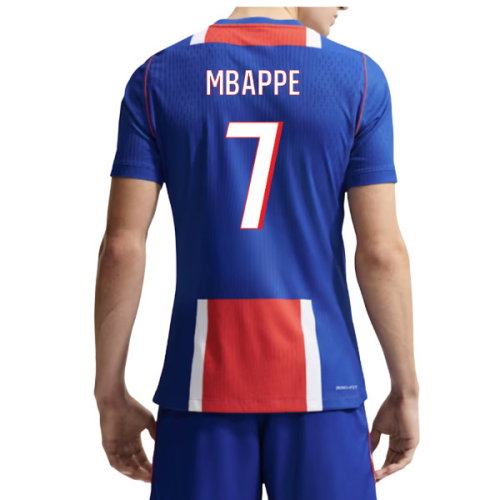 2026-2027 PSG Authentic Aero-Fit Match Home Shirt (Mbappe 7)