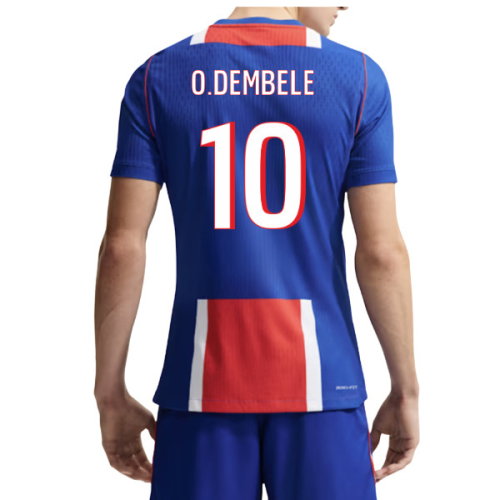 2026-2027 PSG Authentic Aero-Fit Match Home Shirt (O.Dembele 10)