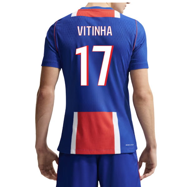 2026-2027 PSG Authentic Aero-Fit Match Home Shirt (Vitinha 17)