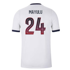 2026-2027 PSG Away Shirt (Kids) (Mayulu 24)