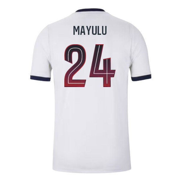 2026-2027 PSG Away Shirt (Kids) (Mayulu 24)
