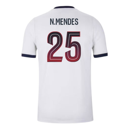 2026-2027 PSG Away Shirt (Kids) (N.Mendes 25)