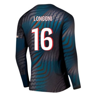 2026-2027 PSG Home Goalkeeper Shirt (Black) (Longoni 16)
