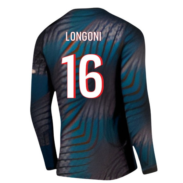 2026-2027 PSG Home Goalkeeper Shirt (Black) (Longoni 16)
