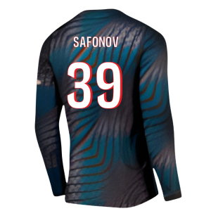 2026-2027 PSG Home Goalkeeper Shirt (Black) (Safonov 39)