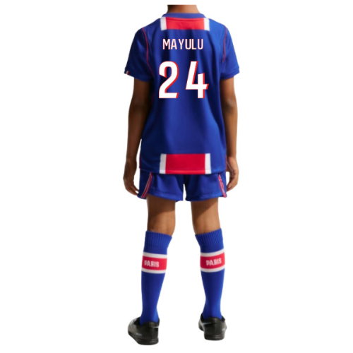 2026-2027 PSG Home Little Boys Mini Kit (Mayulu 24)