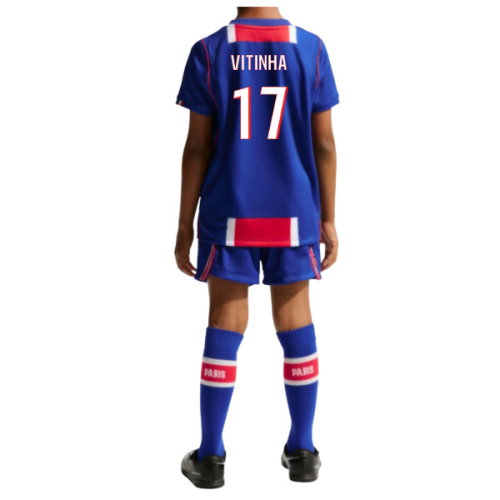 2026-2027 PSG Home Little Boys Mini Kit (Vitinha 17)