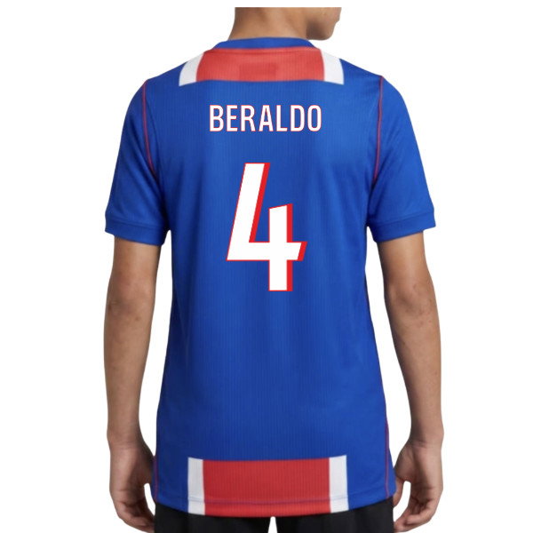 2026-2027 PSG Home Shirt (Kids) (Beraldo 4)