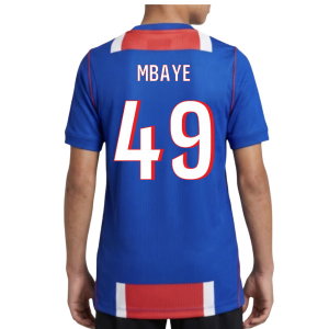 2026-2027 PSG Home Shirt (Kids) (Mbaye 49)