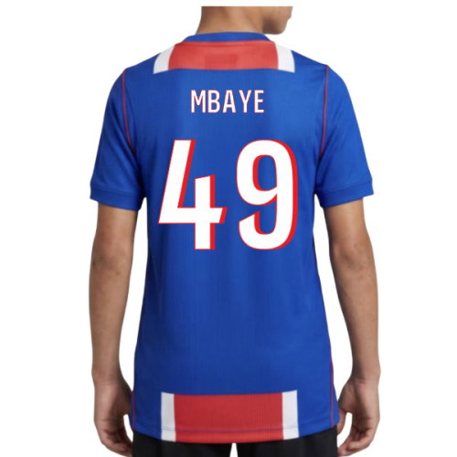 2026-2027 PSG Home Shirt (Kids) (Mbaye 49)