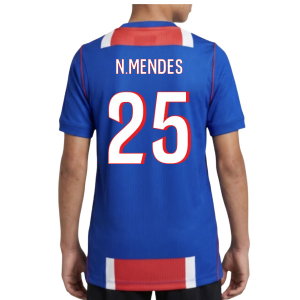 2026-2027 PSG Home Shirt (Kids) (N.Mendes 25)