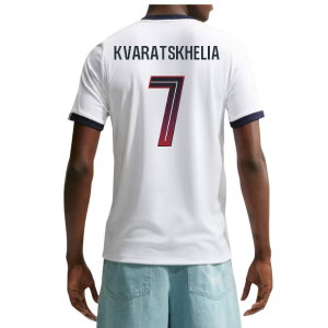 2026-2027 PSG Paris Saint Germain Away Shirt (Kvaratskhelia 7)