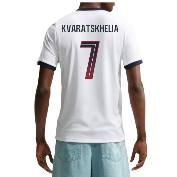 2026-2027 PSG Paris Saint Germain Away Shirt (Kvaratskhelia 7)
