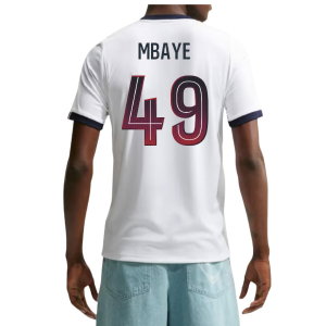 2026-2027 PSG Paris Saint Germain Away Shirt (Mbaye 49)