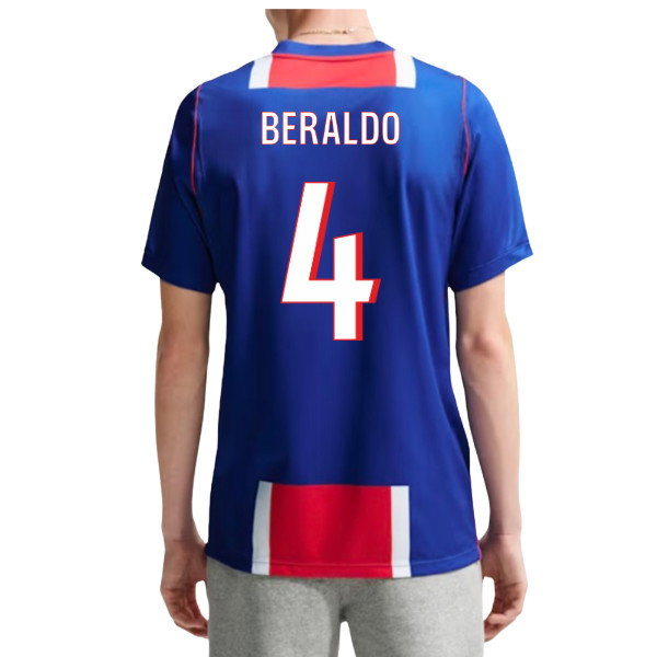 2026-2027 PSG Paris Saint Germain Home Shirt (Beraldo 4)