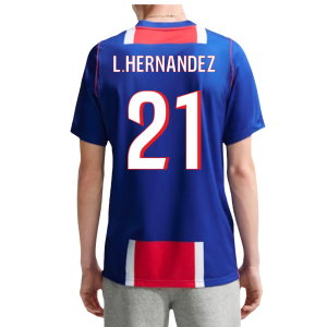 2026-2027 PSG Paris Saint Germain Home Shirt (L.Hernandez 21)