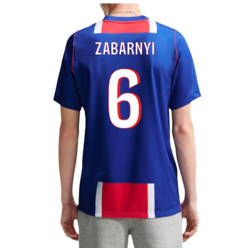 2026-2027 PSG Paris Saint Germain Home Shirt (Zabarnyi 6)