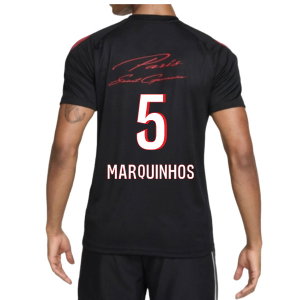 2026-2027 PSG Strike Training Shirt (Black) (Marquinhos 5)