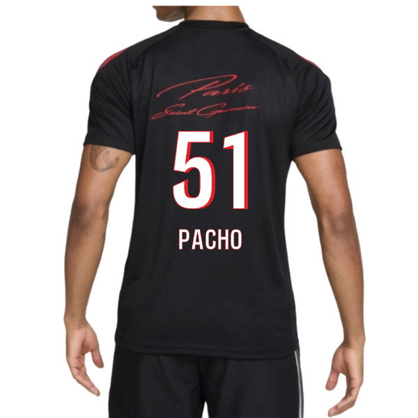2026-2027 PSG Strike Training Shirt (Black) (Pacho 51)