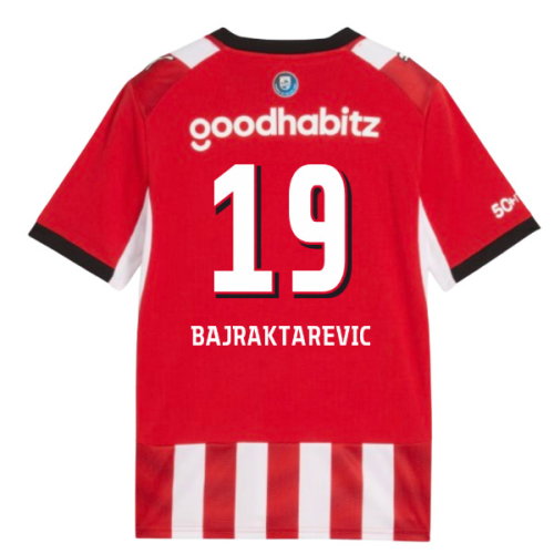 2026-2027 PSV Eindhoven Home Shirt (Kids) (Bajraktarevic 19)