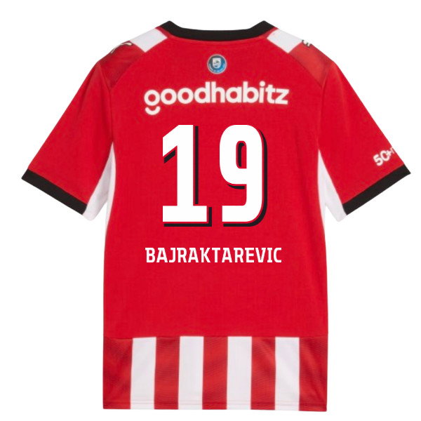 2026-2027 PSV Eindhoven Home Shirt (Kids) (Bajraktarevic 19)