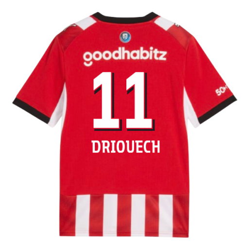 2026-2027 PSV Eindhoven Home Shirt (Kids) (Driouech 11)