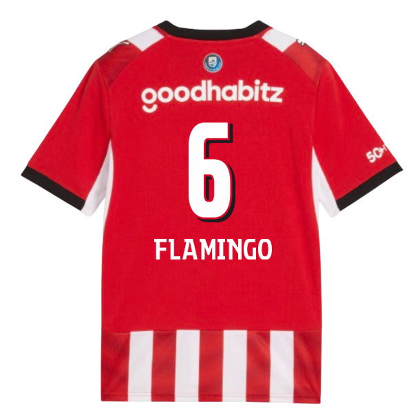 2026-2027 PSV Eindhoven Home Shirt (Kids) (Flamingo 6)