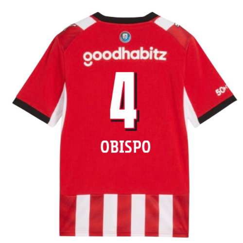 2026-2027 PSV Eindhoven Home Shirt (Kids) (Obispo 4)