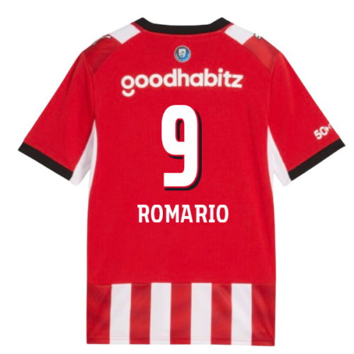 2026-2027 PSV Eindhoven Home Shirt (Kids) (Romario 9)