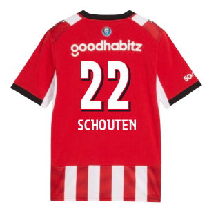 2026-2027 PSV Eindhoven Home Shirt (Kids) (Schouten 22)