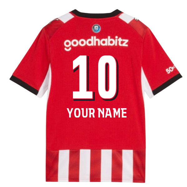 2026-2027 PSV Eindhoven Home Shirt (Kids) (Your Name)
