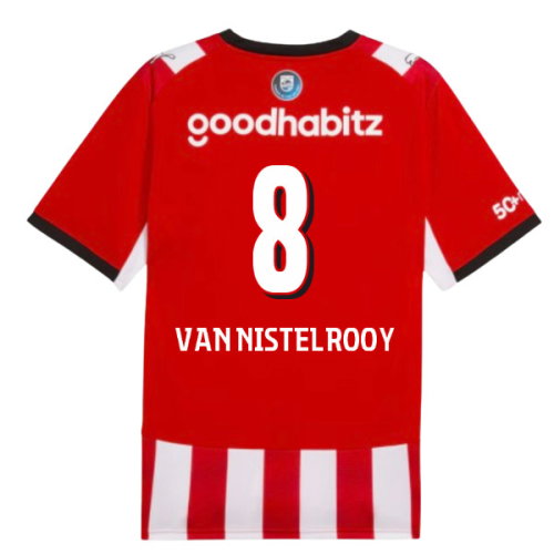 2026-2027 PSV Eindhoven Home Shirt (Van Nistelrooy 8)