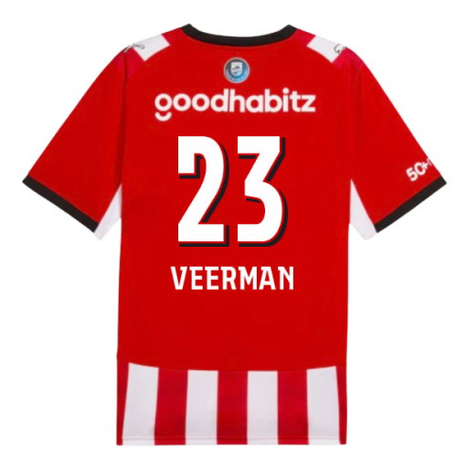 2026-2027 PSV Eindhoven Home Shirt (Veerman 23)