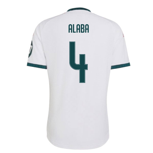 2026-2027 Real Madrid Authentic Home Shirt (Alaba 4)