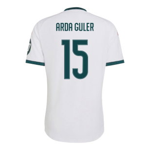 2026-2027 Real Madrid Authentic Home Shirt (Arda Guler 15)