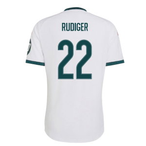 2026-2027 Real Madrid Authentic Home Shirt (Rudiger 22)