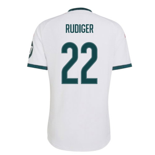 2026-2027 Real Madrid Authentic Home Shirt (Rudiger 22)