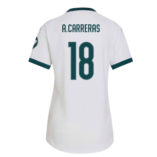 2026-2027 Real Madrid Authentic Home Shirt (Womens) (A.Carreras 18)