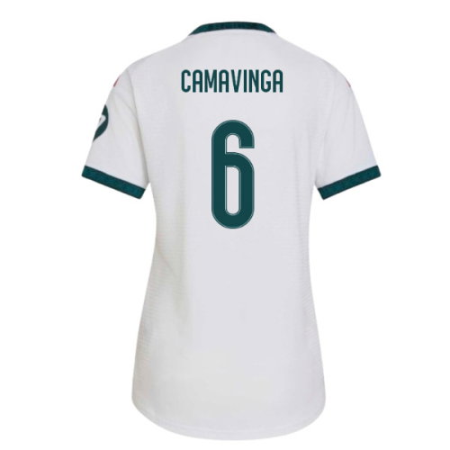 2026-2027 Real Madrid Authentic Home Shirt (Womens) (Camavinga 6)