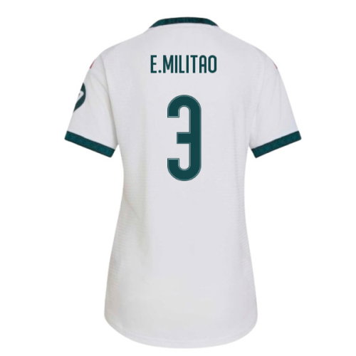 2026-2027 Real Madrid Authentic Home Shirt (Womens) (E.Militao 3)