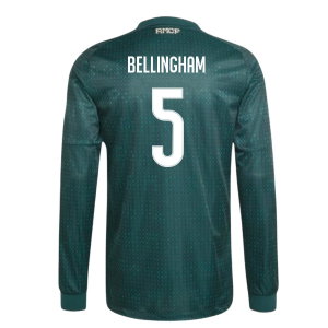 2026-2027 Real Madrid Authentic Long Sleeve Away Shirt (Bellingham 5)