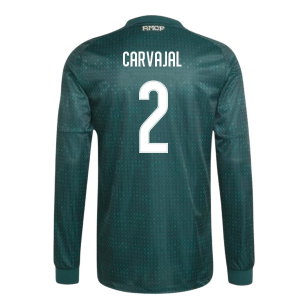 2026-2027 Real Madrid Authentic Long Sleeve Away Shirt (Carvajal 2)