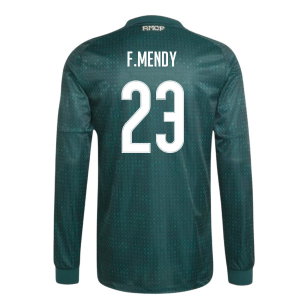 2026-2027 Real Madrid Authentic Long Sleeve Away Shirt (F.Mendy 23)