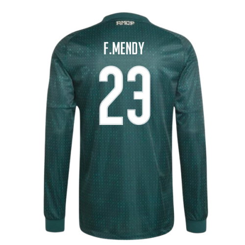 2026-2027 Real Madrid Authentic Long Sleeve Away Shirt (F.Mendy 23)
