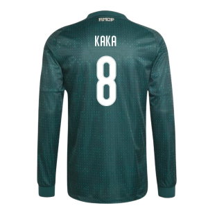 2026-2027 Real Madrid Authentic Long Sleeve Away Shirt (Kaka 8)