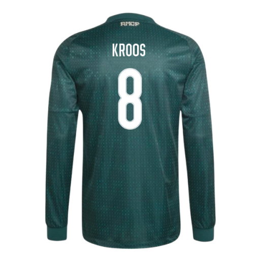 2026-2027 Real Madrid Authentic Long Sleeve Away Shirt (Kroos 8)