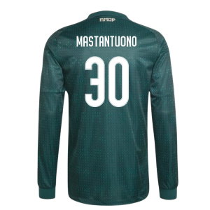 2026-2027 Real Madrid Authentic Long Sleeve Away Shirt (Mastantuono 30)