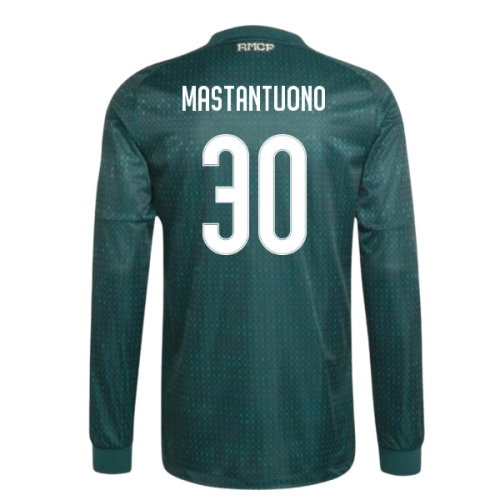 2026-2027 Real Madrid Authentic Long Sleeve Away Shirt (Mastantuono 30)