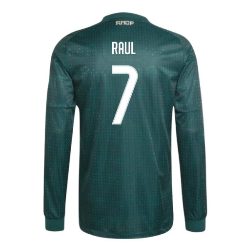 2026-2027 Real Madrid Authentic Long Sleeve Away Shirt (Raul 7)