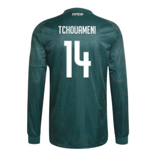 2026-2027 Real Madrid Authentic Long Sleeve Away Shirt (Tchouameni 14)